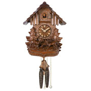 (10") Cottage with Deer Family