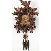 (15") Three birds with nest and two doors